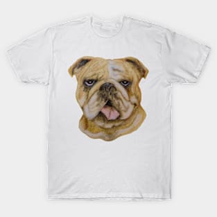 Bulldog in Pastels T-Shirt